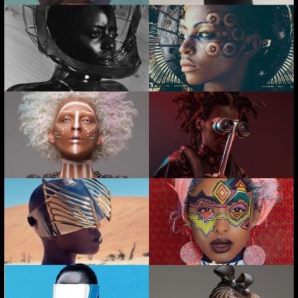 AfroFuturistic Set (LAST DAY LISTED, HALF PRICE) - Picture 3 of 7